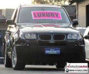 Item 2005 BMW X3 E83 2.5I Black Automatic 5sp A Wagon for Sale
