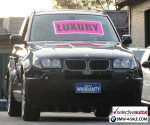 Item 2005 BMW X3 E83 2.5I Black Automatic 5sp A Wagon for Sale