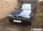 BMW X3 2006 Reg 2.0 Diesel 4WD,  excellent condition for Sale