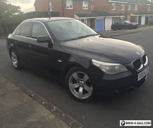 Item 2004 04.BMW 520I SE. METALIC BLACK. BLACK LEATHER.LOW MILLAGE. ABSOLUTE BARGAIN! for Sale