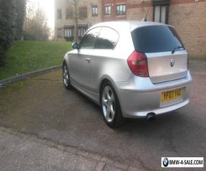 Item 2007 bmw 120d silver 3dr 200bhp for Sale