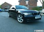 BMW 118D SPORT COUPE LOW MILEAGE FSH BLACK REDUCED PRICE MOT 116 120 E82 E87 E81 for Sale