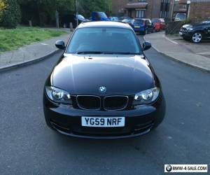 Item BMW 118D SPORT COUPE LOW MILEAGE FSH BLACK REDUCED PRICE MOT 116 120 E82 E87 E81 for Sale