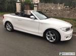 Bmw 118d exclusive edition white convertible for Sale