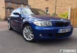 BMW 1 Series 2.0 Diesel 120d M Sport 2006 56 Blue MOT for Sale