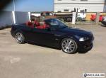 BMW M3 Convertible E46 , blue black with red leather  for Sale