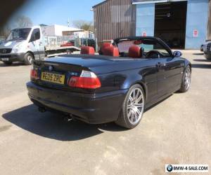Item BMW M3 Convertible E46 , blue black with red leather  for Sale