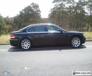 Item BMW 750Li E66 2006 Luxury Sedan Long-Wheel Base Sapphire Black Beige Interior for Sale