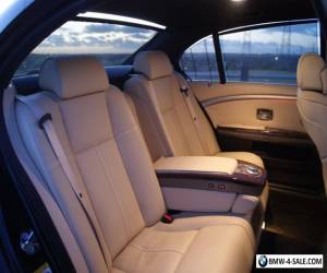 Item BMW 750Li E66 2006 Luxury Sedan Long-Wheel Base Sapphire Black Beige Interior for Sale