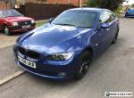 2008 BMW 320i SE E92 Blue Coupe manual Long MOT  for Sale