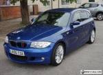 BMW 1 Series 2.0 Diesel 120d M Sport E87 2006 56 Blue MOT FSH for Sale