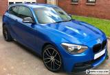 2013 BMW 1 series m135i replica 118i m sport m performance estoril blue mint px for Sale