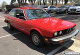 1985 BMW 3-Series for Sale