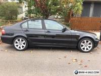 BMW 318i 2003 sedan black