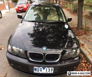 Item BMW 318i 2003 sedan black for Sale