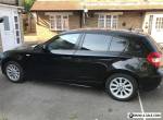 BMW 1 series black, repair/spares/parts for Sale