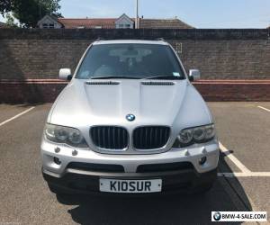 Item BMW X5 3.0i Silver 2004 Sport Automatic Service History MOT Alloys Full Leather for Sale