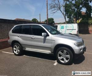 Item BMW X5 3.0i Silver 2004 Sport Automatic Service History MOT Alloys Full Leather for Sale