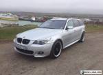 Silver BMW 525 M Sport Touring estate - Alpina Styling for Sale