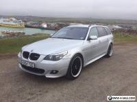 Silver BMW 525 M Sport Touring estate - Alpina Styling