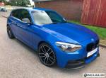 2013 BMW 1 series m135i replica 118i m sport m performance estoril blue 116i px  for Sale