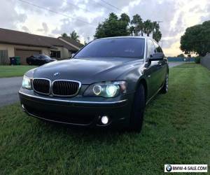 Item 2007 BMW 7-Series LI for Sale