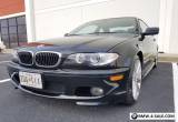 2005 BMW 3-Series e46 330ci 330i ZHP 3.0L I6 RWD Performance Coupe Black Leather for Sale