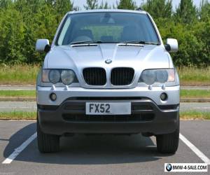 Item 2002/52 BMW X5 3.0D DIESEL AUTO 4X4 SUV - SILVER - GREY LEATHER - HEATED SEATS for Sale