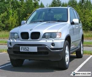 Item 2002/52 BMW X5 3.0D DIESEL AUTO 4X4 SUV - SILVER - GREY LEATHER - HEATED SEATS for Sale