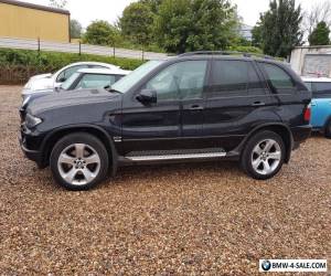 Item 2004 BMW X5 3.0 DIESEL BLACK automatic low mileage service history 4x4 jeep X3 for Sale