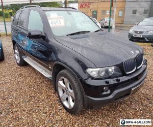 Item 2004 BMW X5 3.0 DIESEL BLACK automatic low mileage service history 4x4 jeep X3 for Sale