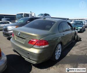 Item BMW 750Li E65/E66 model WRECKING PARTS 2008 for Sale