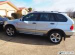 BMW X5 E53 3L TD SILVER 2003 IMMACULATE CONDITION for Sale
