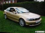 2003 bmw 320i m3 extras gold leather interior for Sale