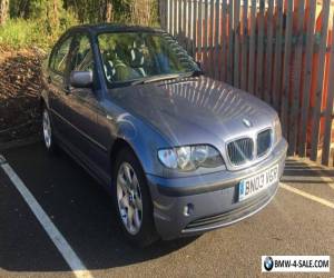 Item 2003 BMW 3 SERIES 318i 2.0 PETROL 5 DOOR MANUAL BLUE for Sale