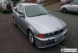 BMW E39 5 SERIES 528i SE AUTO SILVER 1998 LEATHER SEATS ALPINA BUMPER BMW PHONE for Sale