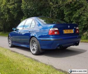 Item 1999 BMW E39 M5 *Wonderful Condition, 98K, 5 Keys, Full BMW history 15 Stamps* for Sale