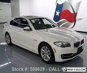 Item 2014 BMW 5-Series 528I SEDAN TURBOCHARGED SUNROOF NAVIGATION for Sale