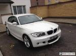 BMW 120d M Sport White 2008 3dr for Sale