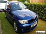 STUNNING BMW 1 SERIES 118I M-SPORT ESTORIL BLUE for Sale