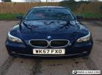 2007 57 BMW 520d lci face lift model manual diesel blue  for Sale