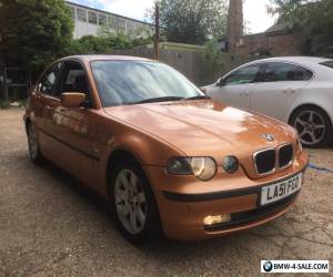 Item BMW 318ti COMPACT 3 SERIES,1 YEARS MOT,FSH.2 LADY OWNERS,MAY PX CAR MOTORBIKE for Sale