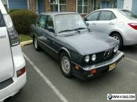 1987 BMW 5-Series