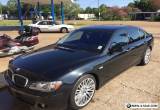 2008 BMW 7-Series Black for Sale