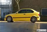 BMW E36 318ti compact msport, Drift, Daily, Dakar Yellow! for Sale