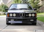 1985 BMW M6 ShadowLine for Sale