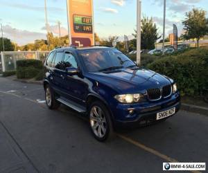 2006 BMW x5 Sport Exclusive Le Mans Blue 3.0d 12 MONTHS MOT, NEW TYRES may px for Sale