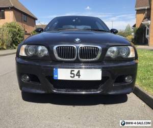 Item 2004 54 Bmw e46 M3 Carbon Black SMG Sat Nav Harman Kardon HPI Clear Facelift  for Sale