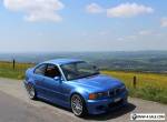 BMW E46 M3 IN ESTORIL BLUE WITH CINNAMON INTERIOR -SMG- FSH, MOT MARCH 2018 for Sale