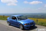 BMW E46 M3 IN ESTORIL BLUE WITH CINNAMON INTERIOR -SMG- FSH, MOT MARCH 2018 for Sale